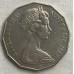 AUSTRALIA 1982 . FIFTY 50  CENTS COIN . XII COMMONWEALTH GAMES BRISBANE